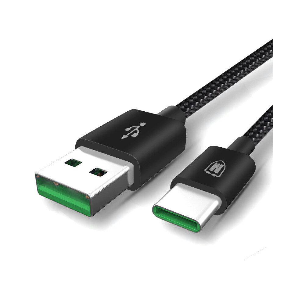 Bakeey 5A Type C Vooc Fast Charging Data Cable 6.56Ft 2M For Oppo Find X R17 Mi Max 3 6900039898668