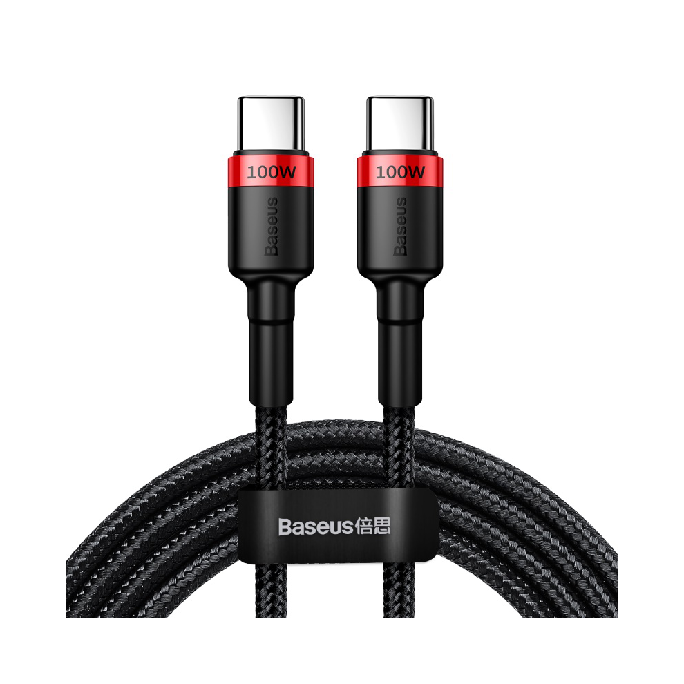 Baseus CafuLe Type C to Type C PD 2.0 100W Flash Charging Data Cable for Mobile Phone Tablet