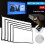 60 84 100 120 inch screen translucent front rear projection projector film screen 9