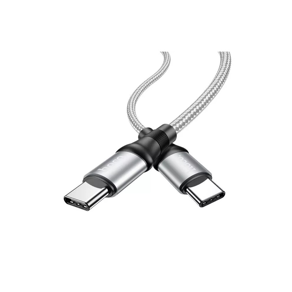 Hoco X50 Pd 100W 5A Type C To Type C Fast Charging 1M 2M Braided Data Cable For Samsung Galaxy Note S20 Ultra Huawei Mate40 Oneplus 8 Pro 6900081920560