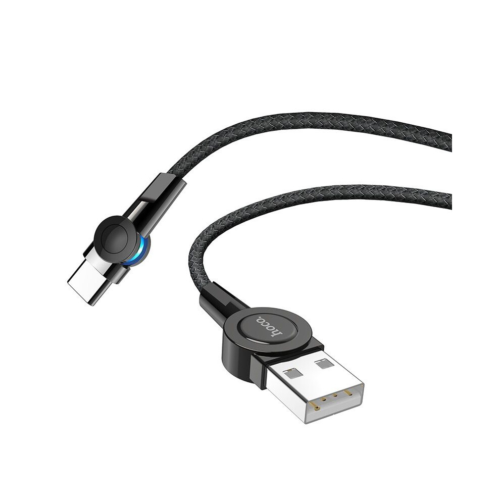 Hoco S8 Rotary Magnetic Usb To Type C Micro Usb Data Cable Fast Charging For Huawei P30 P40 Mate 40 Pro 6900078996066