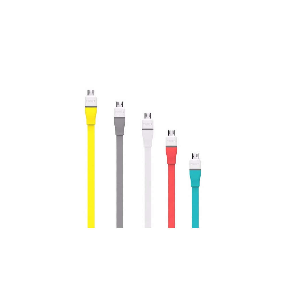 Rock 1M 3.3Ft Micro Usb Led Auto Disconnect Tech Data Cable For Xiaomi Huawei Umi 649490700337