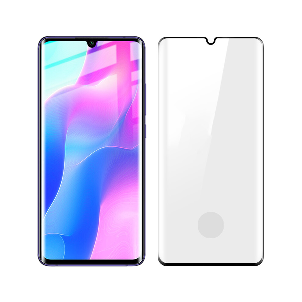 Bakeey 3D Curved Edge Anti Explosion High Definition Full Glue Full Coverage Tempered Glass Screen Protector For Xiaomi Mi Note 10 Lite 636431907849