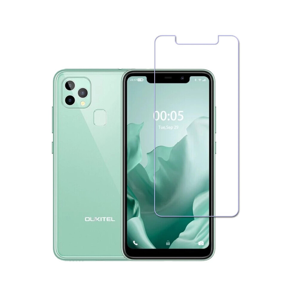Bakeey 1 2 3 5Pcs For Oukitel C22 Front Film 9H Anti Explosion Anti Fingerprint Full Glue Full Coverage Tempered Glass Screen Protector 6900084282900