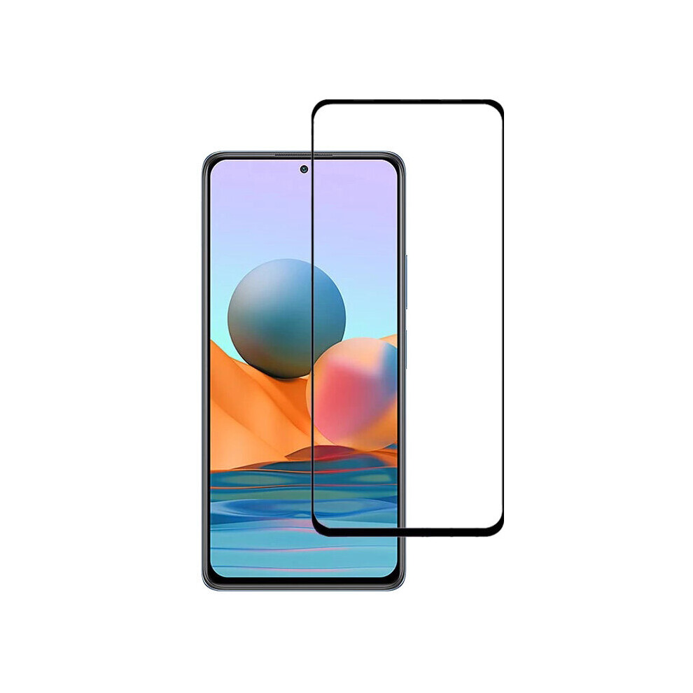Bakeey 1 2 3 5Pcs For Xiaomi Redmi Note 10 Xiaomi Redmi Note 10S Front Film 9H Anti Explosion Anti Fingerprint Full Glue Full Coverage Tempered Glass 6900084164763