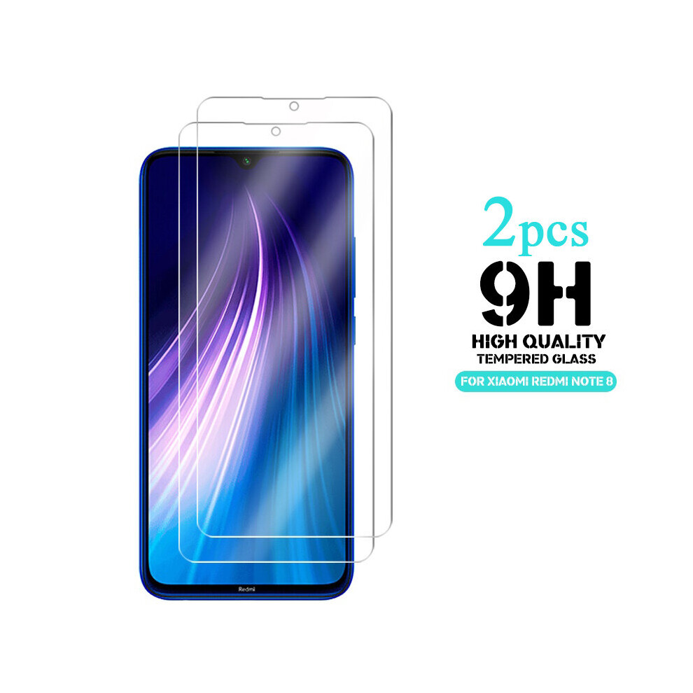 Enkay 2Pcs 9H 0.26Mm 2.5D Curved Anti Explosion Tempered Glass Screen Protector For Xiaomi Redmi Note 8 2021 Non Original 6914215332853
