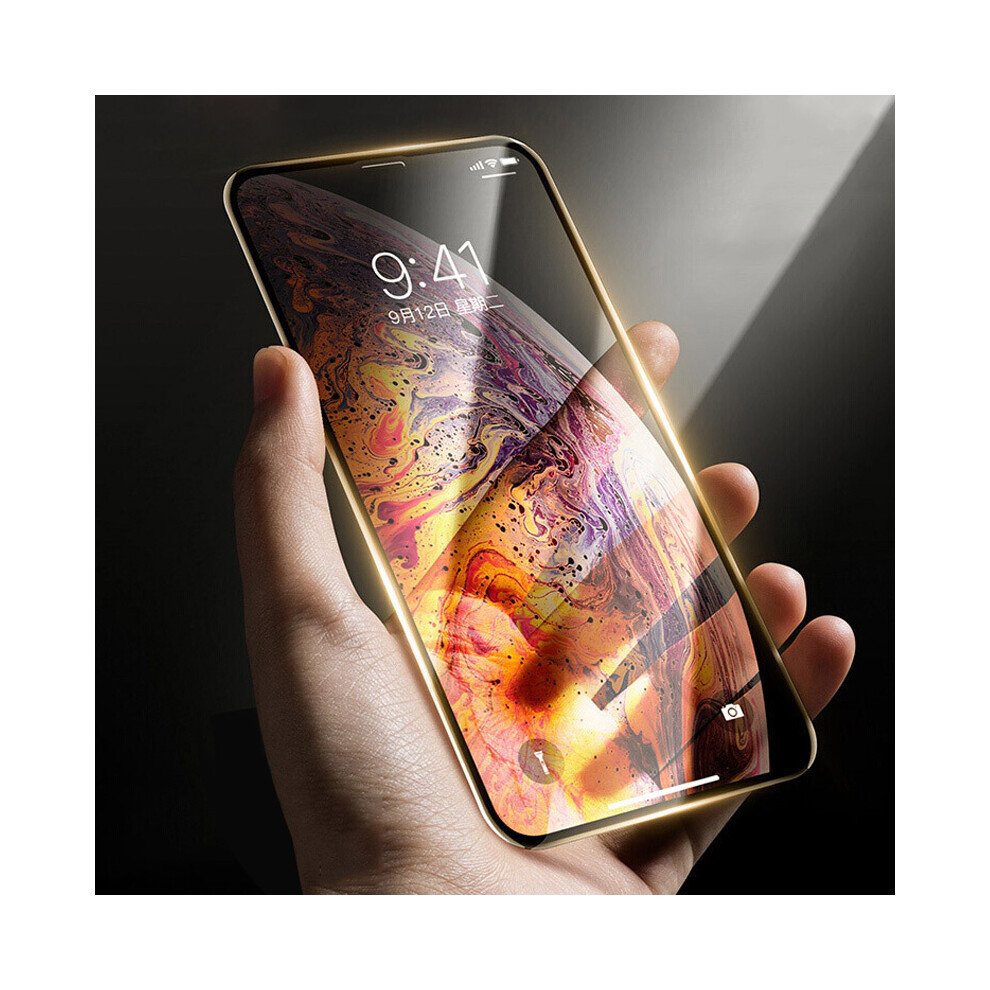 Baseus 0.3Mm Full Glass Clear Anti Ray Scratch Resistant Tempered Glass Screen Protector For Iphone Xs Max Iphone 11 Pro Max Blue/Light 6900379338503