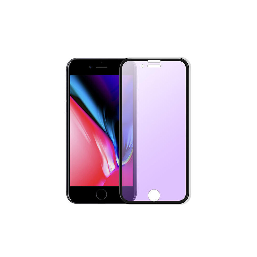 Bakeey Anti & Hd 3D Soft Arc Edge Tempered Glass Film For Iphone 7 8 Blue/Light 6901250101865
