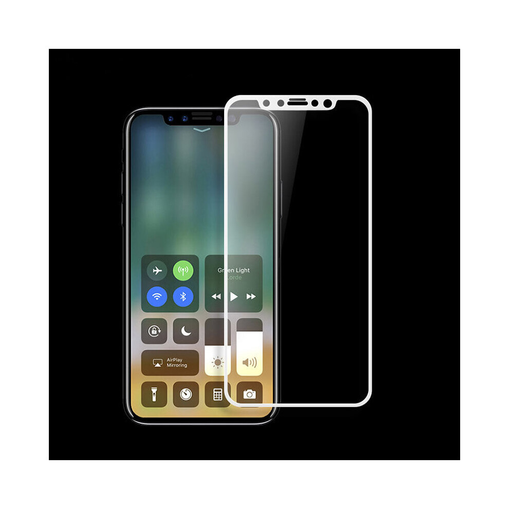 3D Arc Edge Explosion Proof Tempered Glass Screen Protector For Iphone X 709951585085