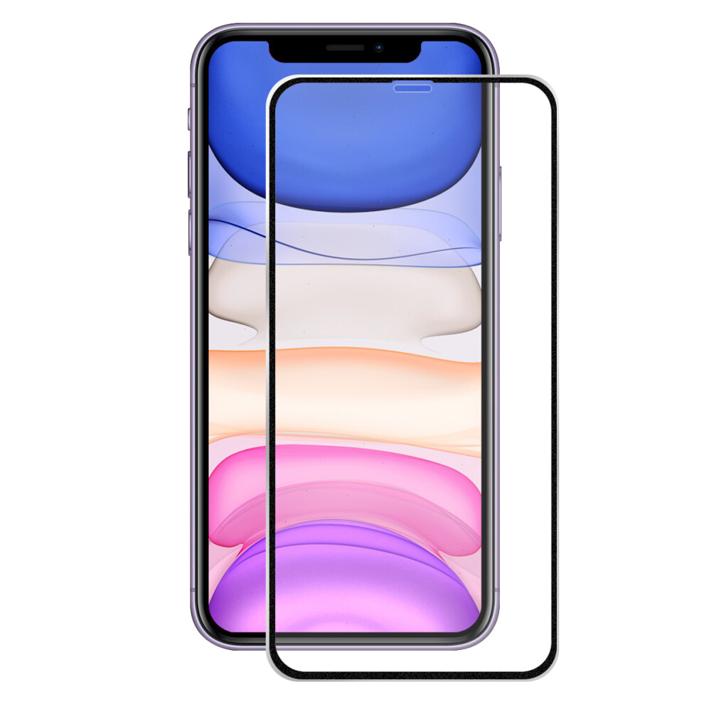 Enkay 0.2Mm 3D Titanium Curved Edge Tempered Glass Screen Protector For Iphone 11 For Iphone Xr 6.1 Inch 6901249310483