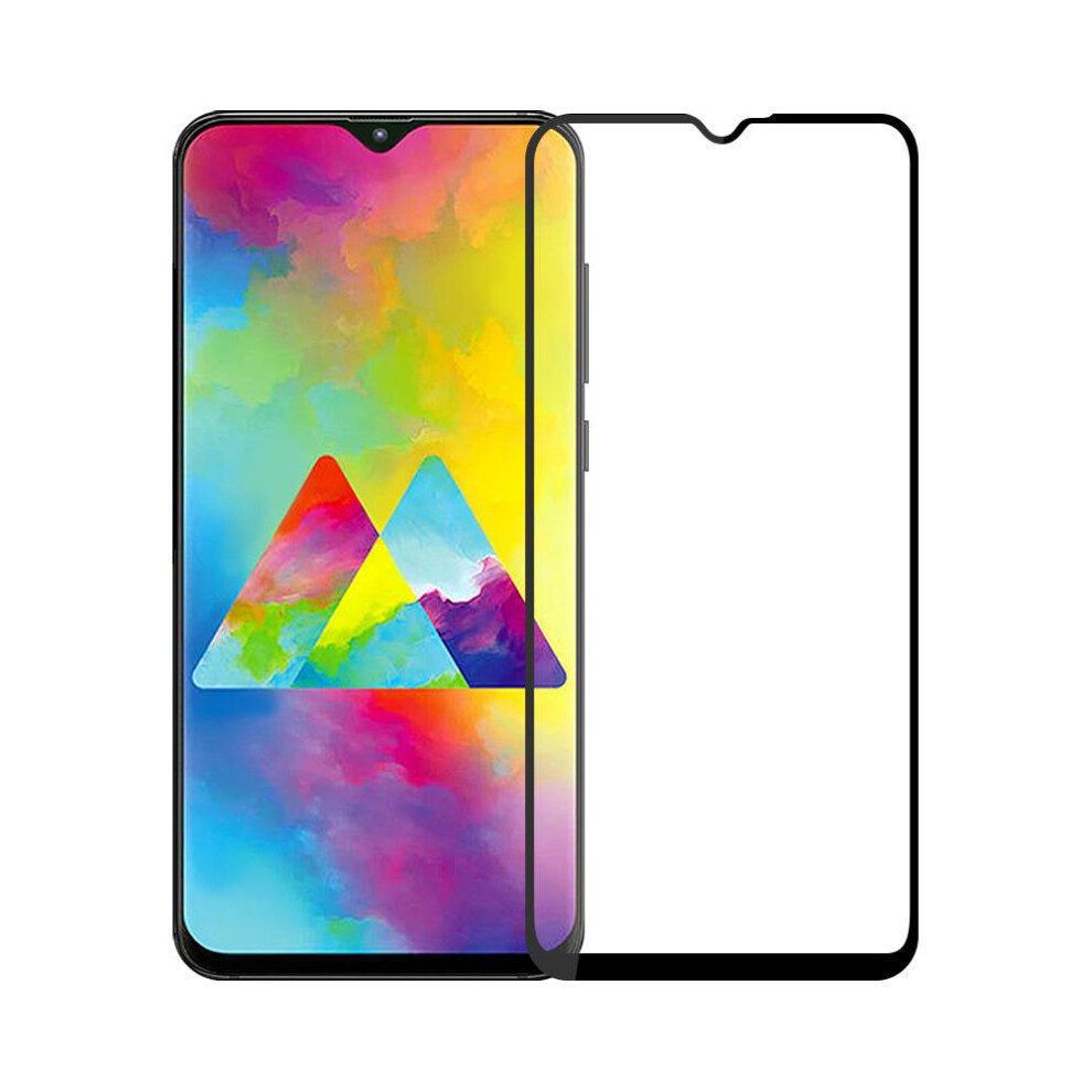 Mofi 2.5D Curved Edge Agc Tempered Glass Screen Protector For Samsung Galaxy M20 2019 Full Screen Film 3796737073246