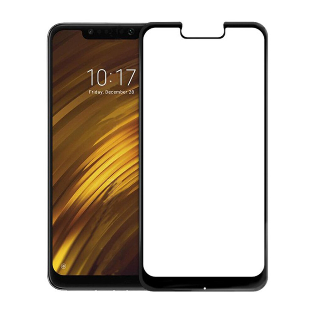 Bakeey 5D Curved Anti Explosion Full Cover Tempered Glass Screen Protector For Xiaomi Pocophone F1 6906136672866