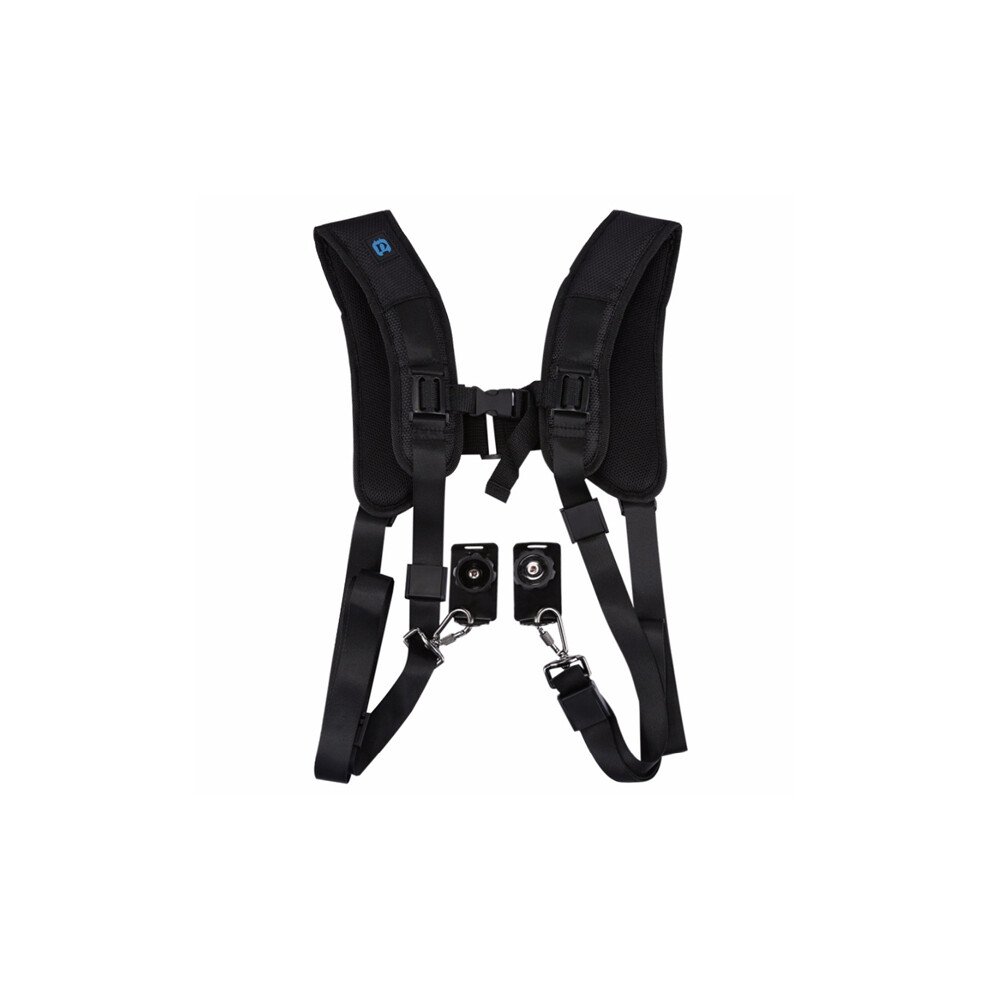 Quick Release Double Harness Soft Pads Decompression Foam Shoulder Strap Belt For Dslr Cameras 6908256971140