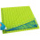 3D Printing Pen Silicone Design Mat with Basic Template + 2pcs Insulation Silicone Finger Caps 3