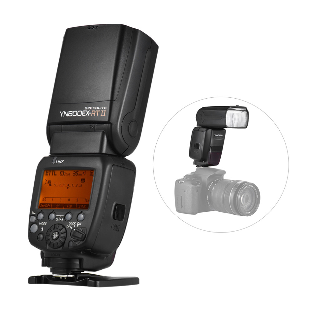 Yongnuo Yn600ex Rt Ii 2.4G Wireless Hss Master Ttl Flash Speedlite For Canon 191073009004