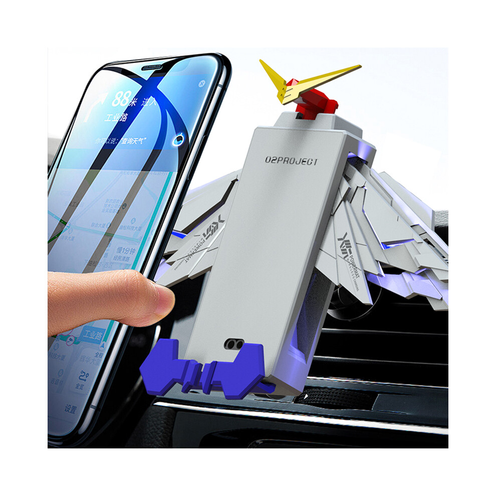 Bakeey Wings Folding Qi Wireless Charger Slim Charge Pad For Samsung Note 8 S8+ Iphone X 8 Plus 758762676529