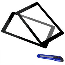 2Pcs 5.5inch 2K LCD Screen Tempered Glass Protective Film for UV Resin 3D Printer