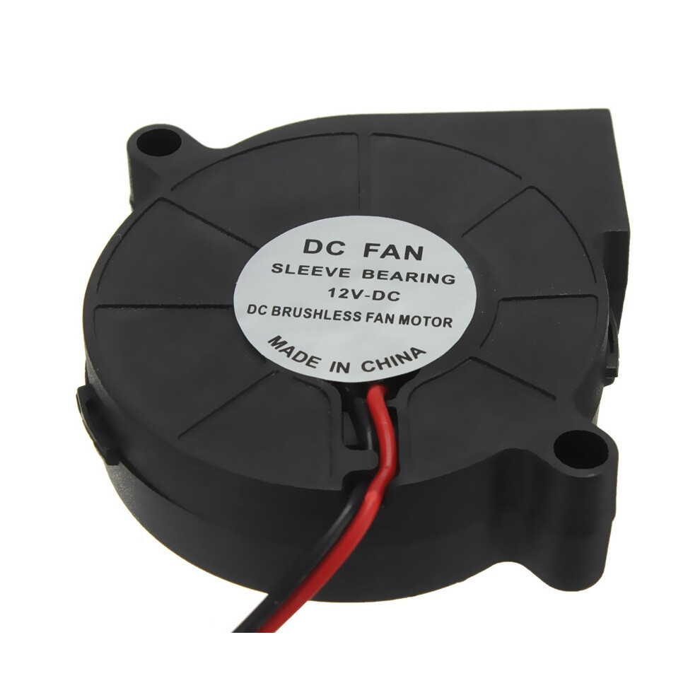 10Pcs 3D Printer 12V Dc 50Mm*50Mm Blow Radial Cooling Fan 6901250727188
