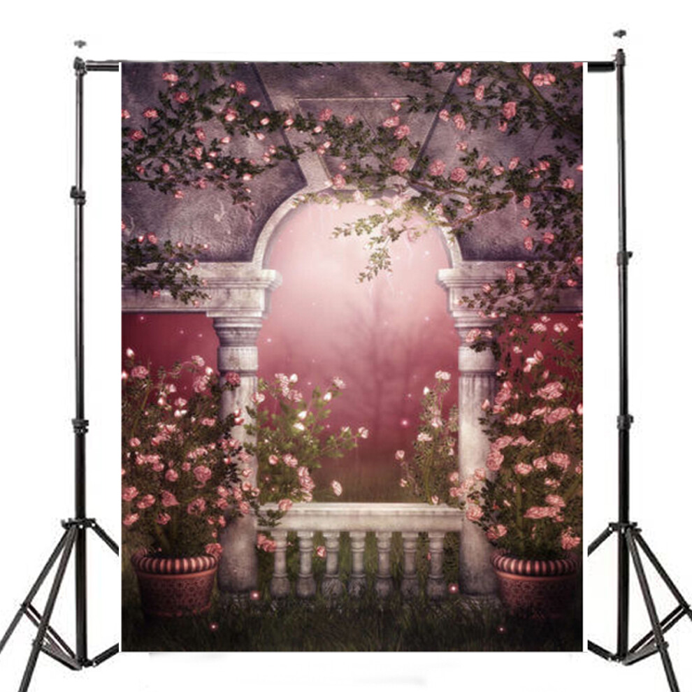 1.5X2.1m Photography Vinyl Background Garden Pots Romantic Wedding Props 5056343901394