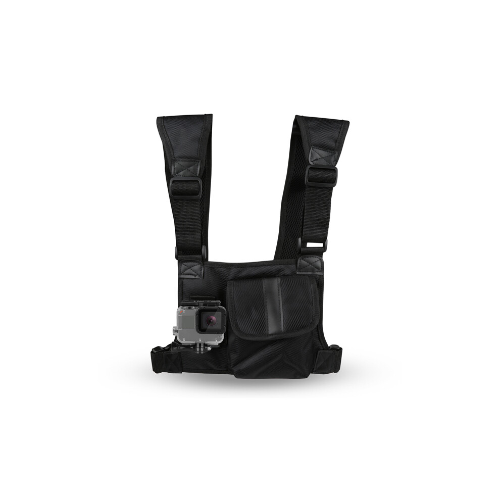 Shoot Camera Harness Mount Chest Strap For Gopro Eken Sjcam Soocoo Yi 4K Backpack With Kits Bag 300028055205
