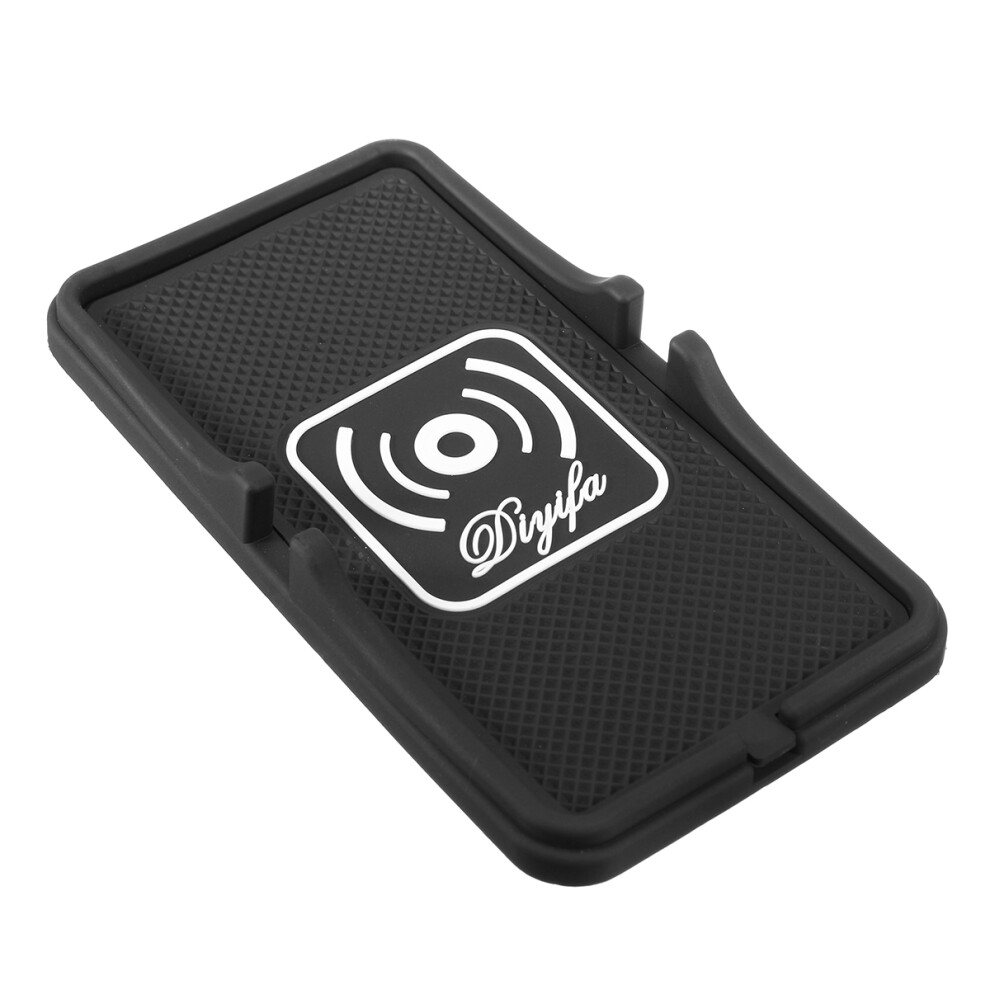 Qi Wireless Car Charger Non Slip Pad Dock Stand For Iphone 8 X Samsung S8 818262591385