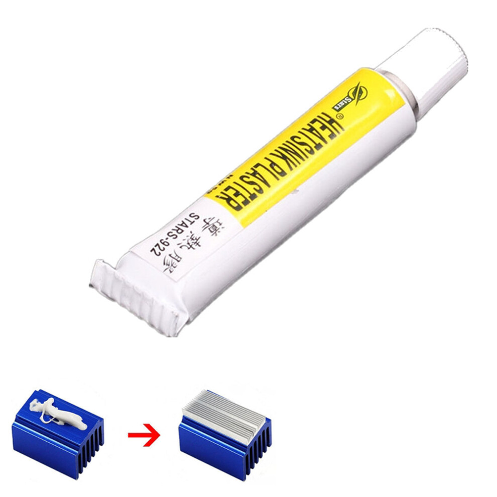 10Pcs Stars 922 Heatsink Plaster Cpu Thermal Conductive Glue With Strong Adhesive For 3D Printer 300028188316
