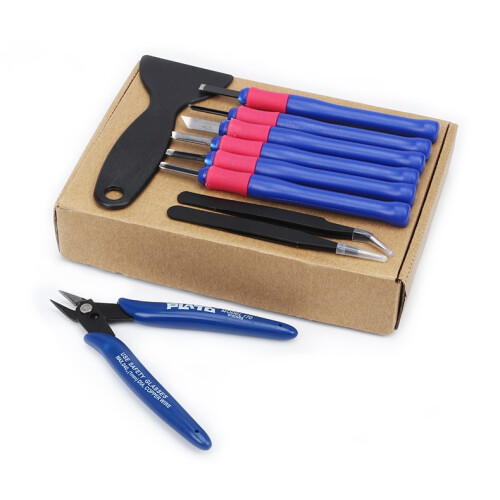 10PCS Hardened Steel Removing Tools Kit For 3D Printer ABS  PLA Plastic Models 1