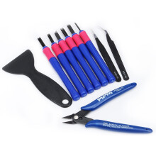 10PCS Hardened Steel Removing Tools Kit For 3D Printer ABS PLA Plastic Models