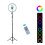 1 Set Flash LED Fill Light Desktop Live Removable Tripod Stand Phone Clip Holder 2