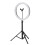 1 Set Flash LED Fill Light Desktop Live Removable Tripod Stand Phone Clip Holder 4