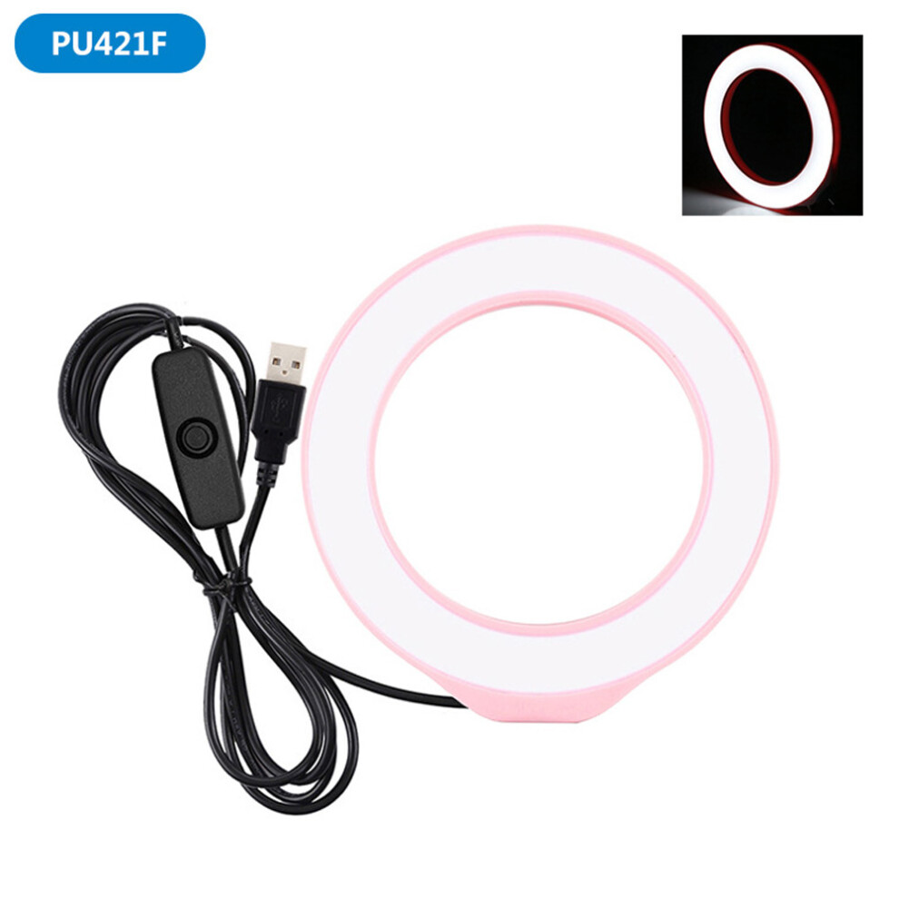 Puluz Pu421f 4.7 Inch Usb Led Ring Vlogging Photography Video Fill White/Light 791351155302