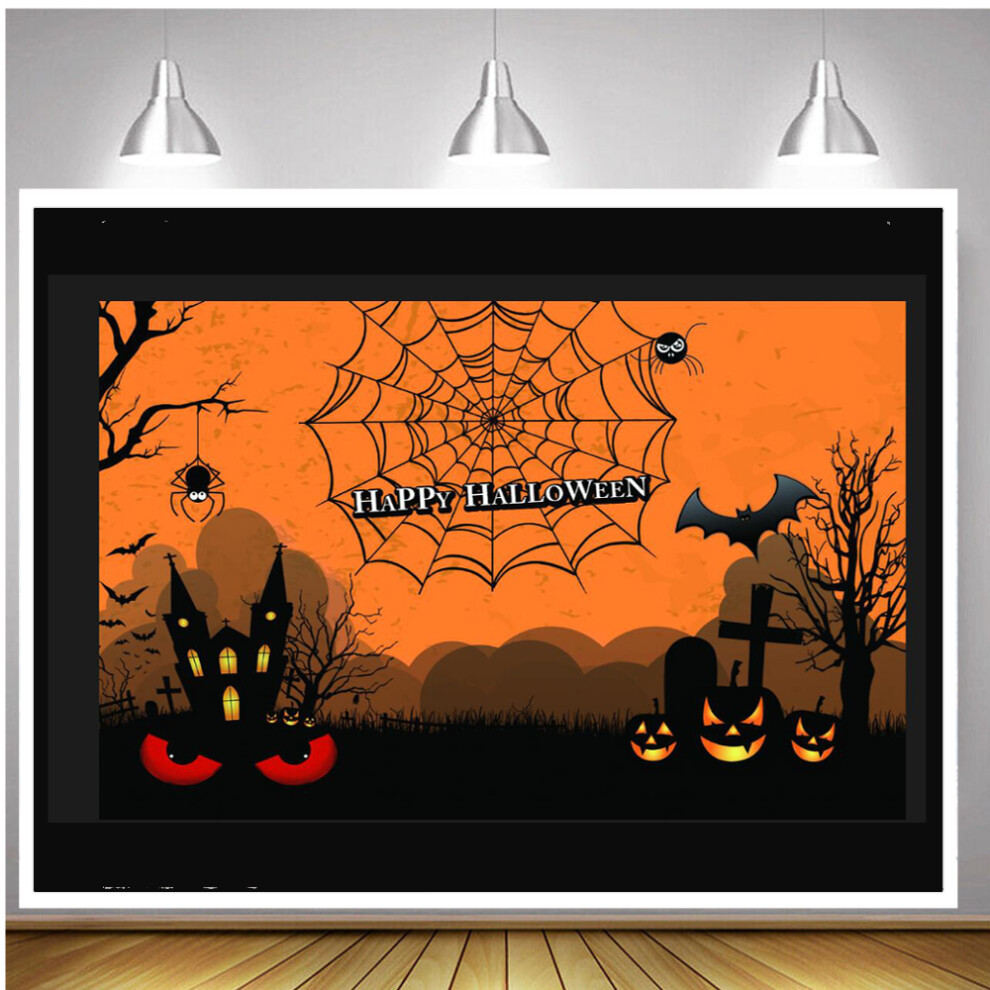 Halloween Theme Photography Backdrop Wood Wall Snowflake Sock Glitter Background Cloth Photography Backdrops Photo Props 6900073886508