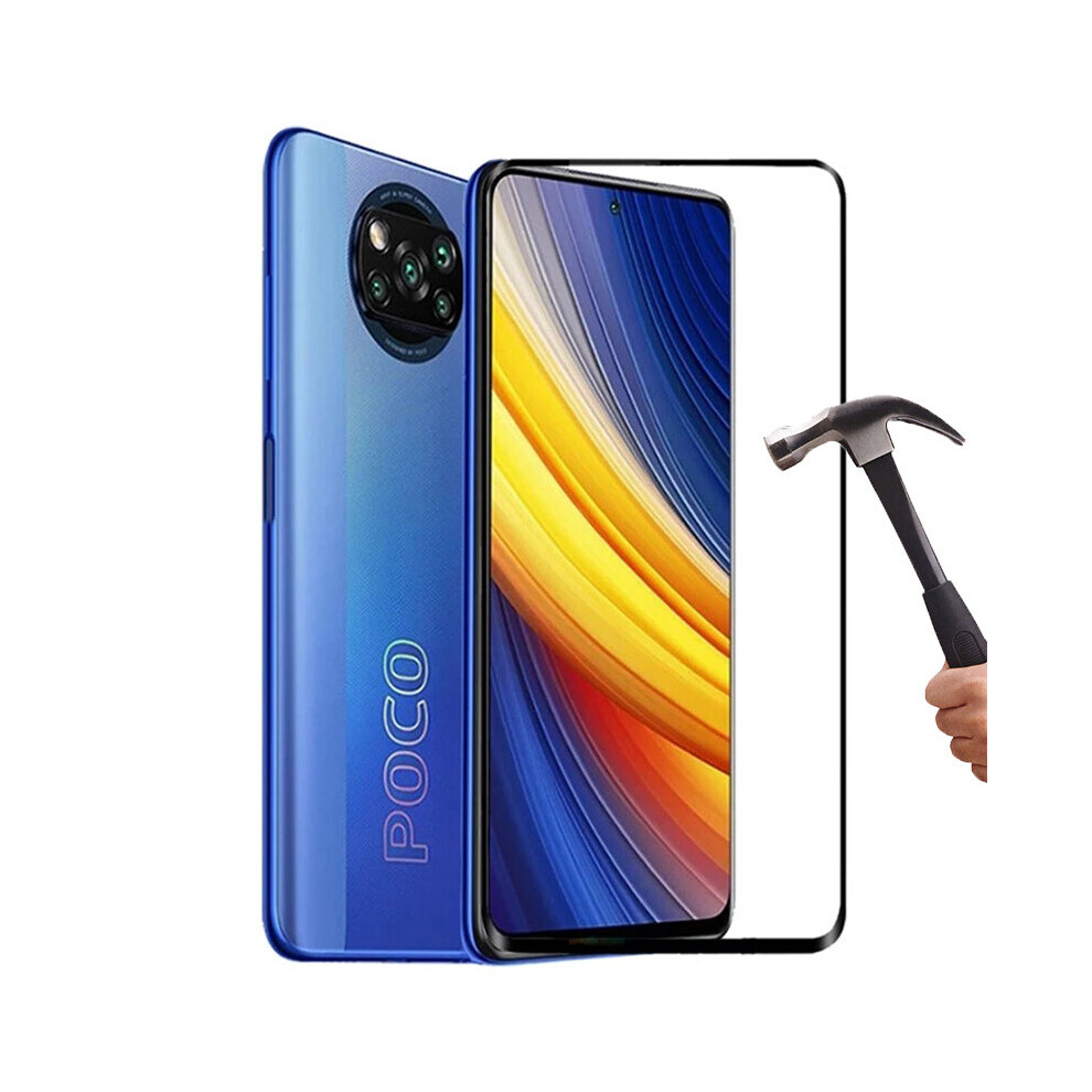 Bakeey 1 2 3Pcs For Poco X3 Pro Poco X3 Nfc Screen Protector 5D Curved Edge Full Coverage Anti Explosion Tempered Glass Front Film Light 6900084537871
