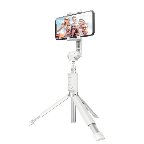 BlitzWolf BW BS4 Bluetooth Selfie Stick Tripod + Remote Shutter for iPhone Android Mini 2