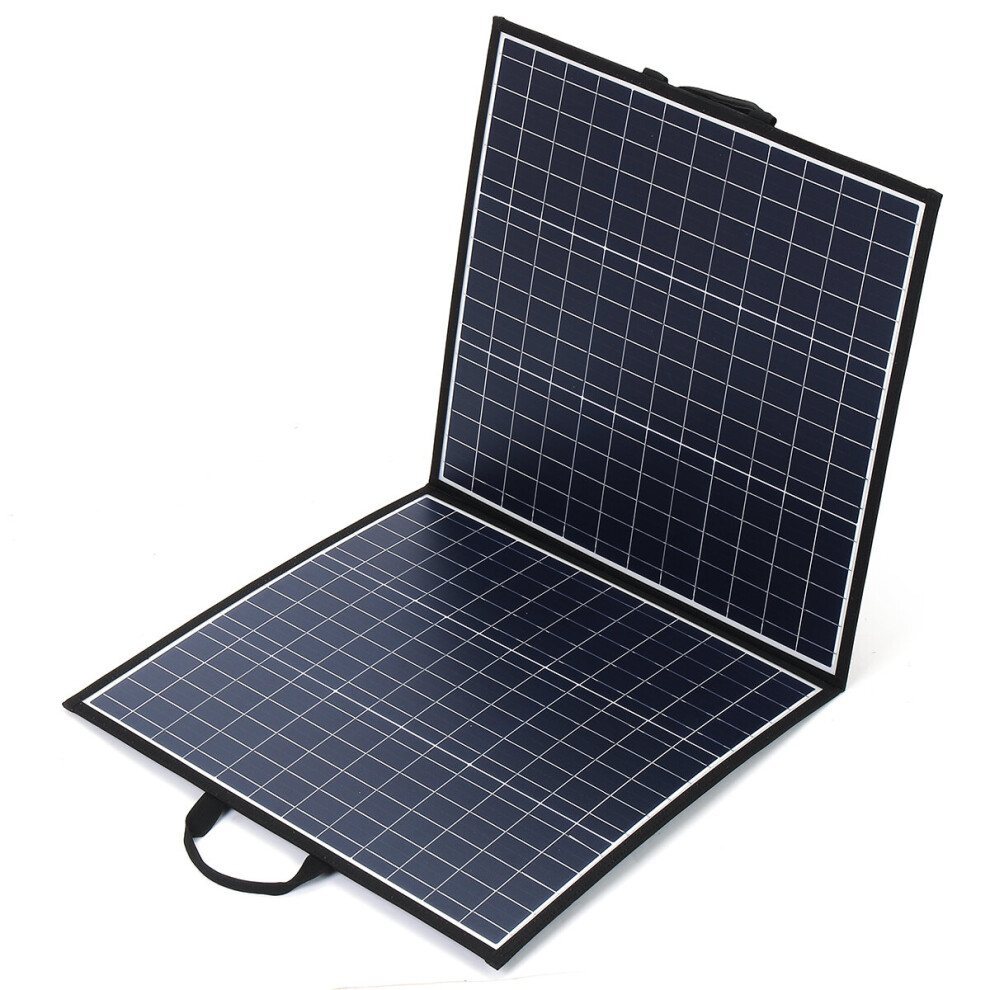 Ecsee Portable Foldable 100W Solar Panel Charger Usb Output For Outdoor Camping 195111237626
