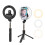 BlitzWolf BW BS8 Pro bluetooth Selfie Stick 5 inch Ring Light LED Fill Light Extendable Foldable Selfie Stick Tripod For Phone Sport Camera 1