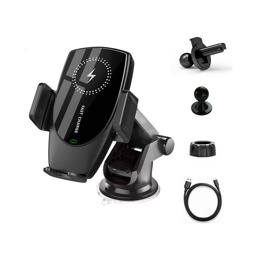 Suntaiho 15W Wireless Charger Infrared Induction Clamping Dashboard Air Vent Car Phone Holder For Iphone Xs 11 Pro Se 2020 Huawei P30 P40 Pro Mi10 6900070024002