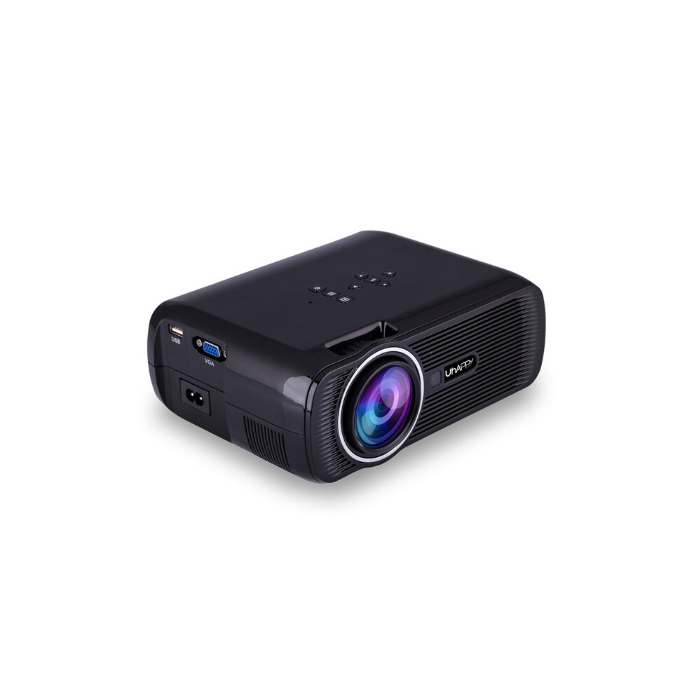 Uhappy U80 800X480 1080P 1000 Lumens Hd Lcd Mini Led Portable Projector Home Theater Office 6909468556200