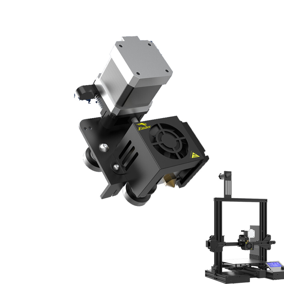Creality 3D Ender 3 Direct Extruding Mechanism Complete Extruder Nozzle Kit with Stepper Motor