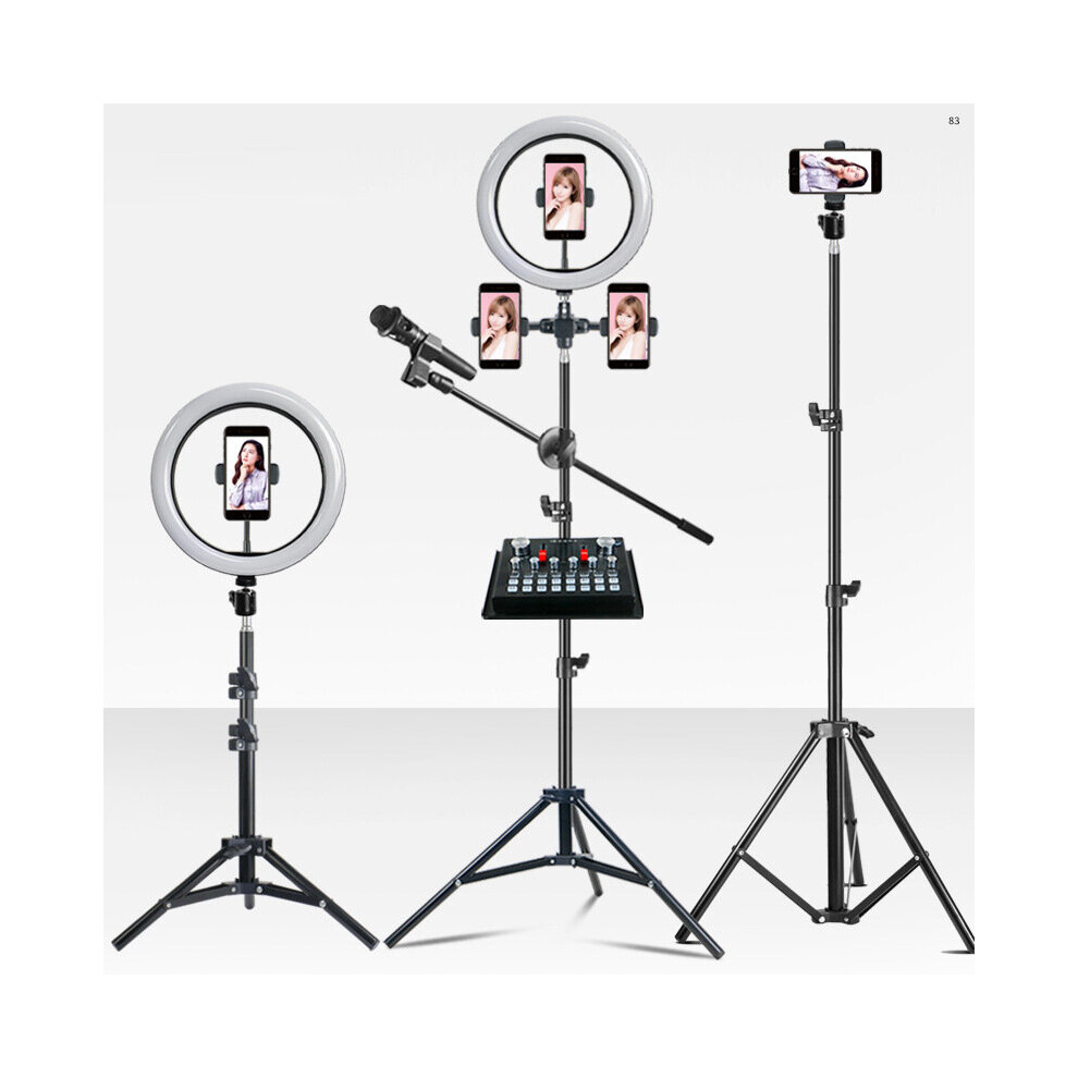 Bakeey 10 Inch Ring Fill Tripod Remote Control Adjustment Usb Plug Selfie Beauty Ring With Stand Video For Youtube Tiktok Live Light 6900080780233
