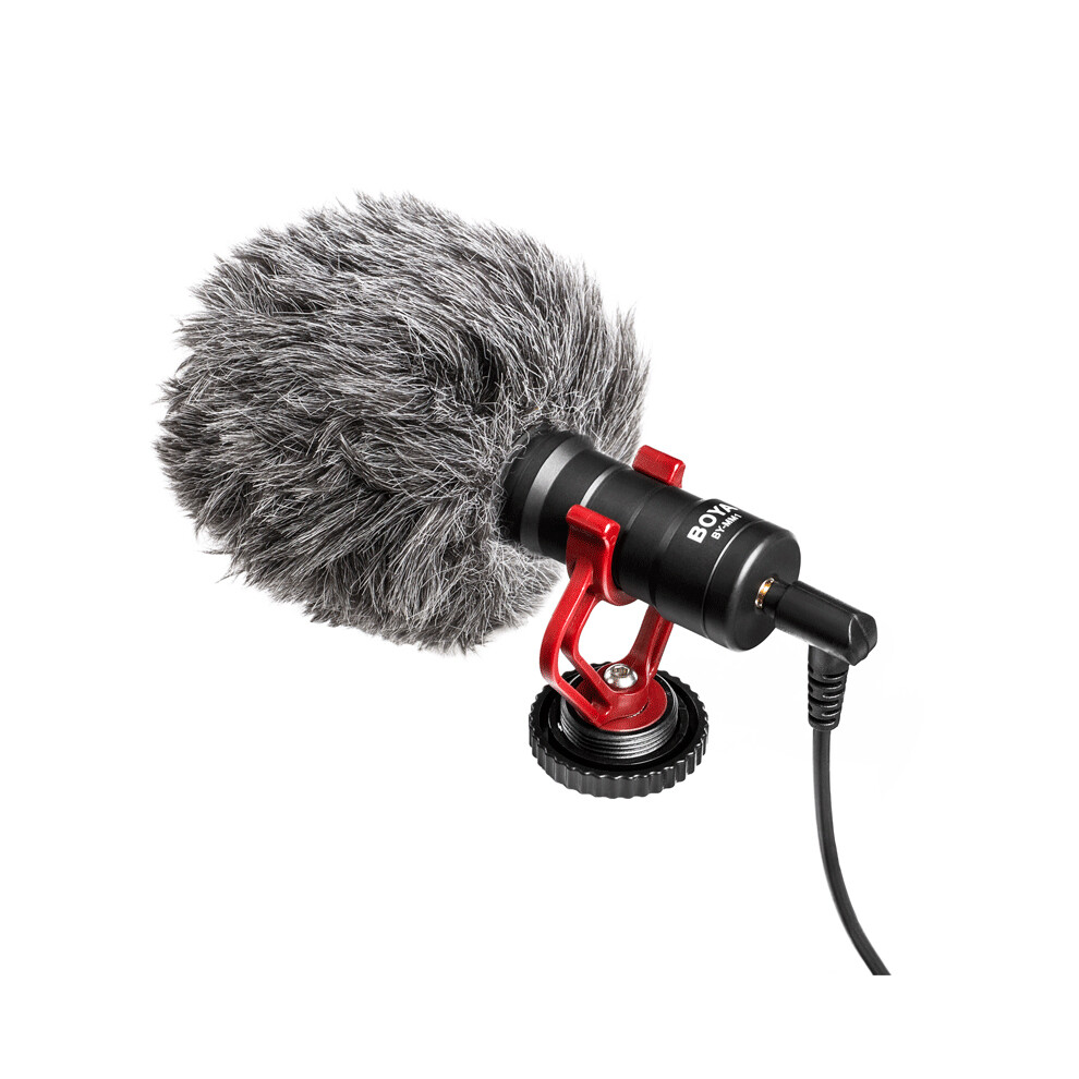 Boya By Mm1 Universal Cardioid On Camera Video Microphone For Dlsr Camera For Iphone Smartphones 638142780025