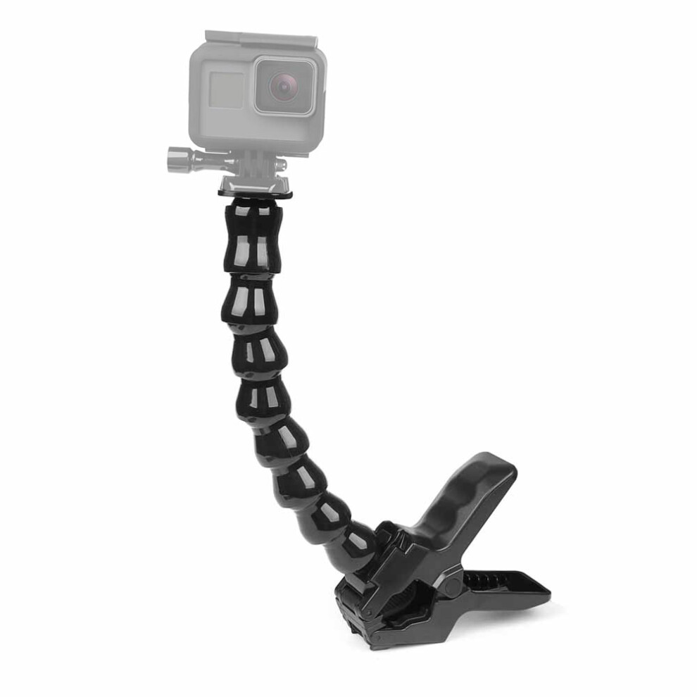 Shoot Xtgp117 24Cm Gooseneck Adjustable Flexible Jaws Clamp Mount Arm Monopod For Action Cameras 300029454762