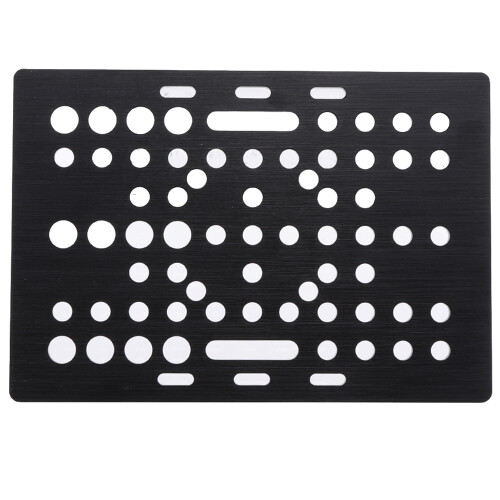 V Slot Build Board 20 80mm Construction Board 3mm Thick for 3D Printer