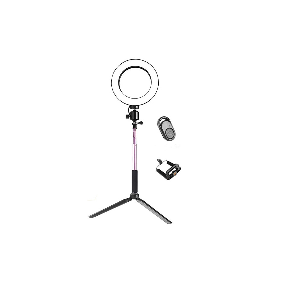 Yingnuost 16Cm 3500 5500K Video Ring With Extendable Selfie Stick Stand Tripod Phone Clip For Tik Tok Youtube Live Streaming Light 300028129371