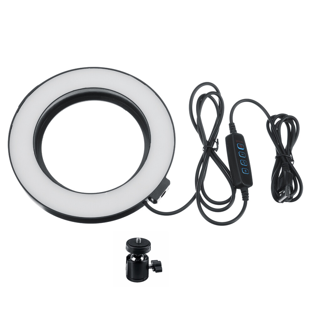 16Cm 3200K 5500K Dimmable Led Fill Photography Ring For Video Live Blogger Photography Tiktok Light 791326880130