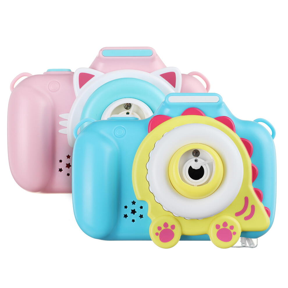 Bubble Machine Toy Children Fully Automatic Bubble Blowing Camera Music Lighting