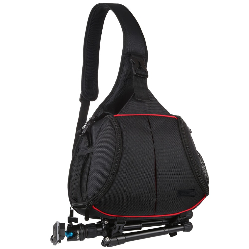 Puluz Pu5013b Water Resistant Triangle Sling Shoulder Messenger Camera Bag 300028118283