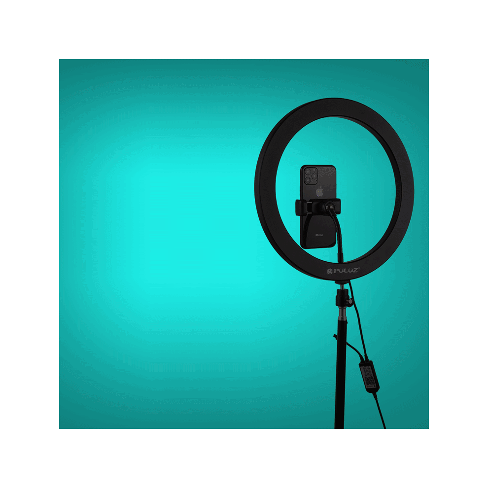 Puluz Pu433 10 Inch 26Cm Rgbw Rgb Video Ring For Selfie Vlog Tik Tok Youtube Live Streaming Light 300028010860