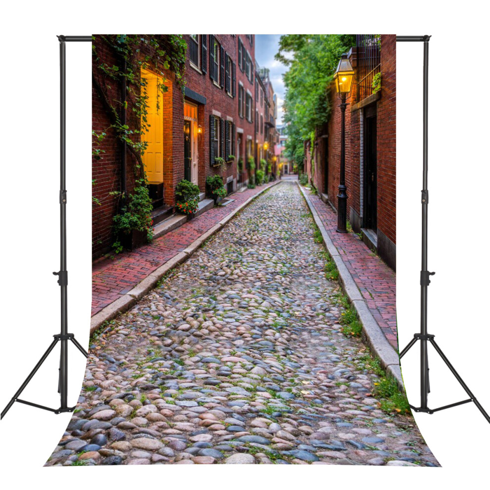 5X7ft Vinyl Retro Rock Street Photography Backdrop Background Studio Prop 190268836043