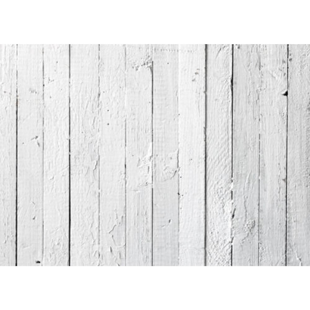 7X5ft Vinyl Wood Floor Photography Backdrop Background Photo Studio Grain/White 190268835800